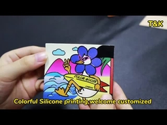 고품질 실리콘 패치 로고 3D 부드러운 방수 로고 열 전달