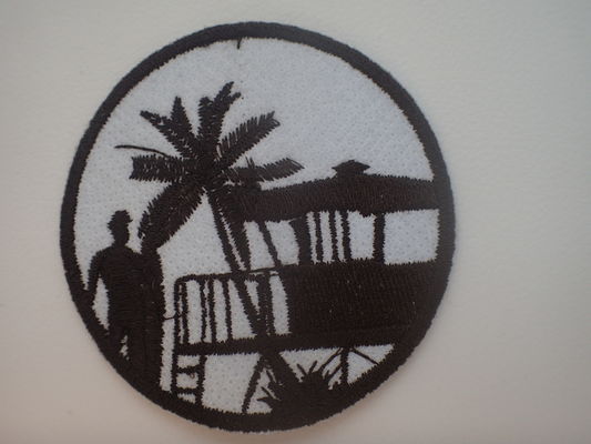 Custom Embroidery Patch 3D Puff LOGO Badges Sew On Iron On Clothing Patches