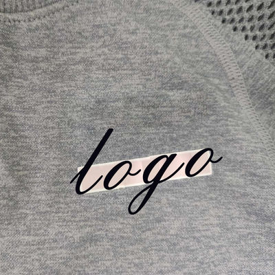 Custom Logo 3D Embossed Silicone Heat Transfer Label with Quick Sample Lead Time for Garments