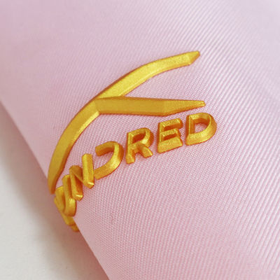 Customizable Soft LED Flashing 3D Silicone Badge and Garment Label for Clothing