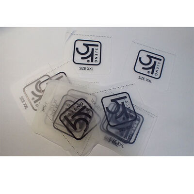 Clothing Label Custom Transparent Label Size Clothing Cotton Printing Trademark Clothing Thermal Transfer Printing