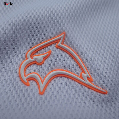 Custom 3D Soft Rubber Logo and Clothing Label Molded Silicone Heat Transfers Tshirt Hot Transfer Printing Label