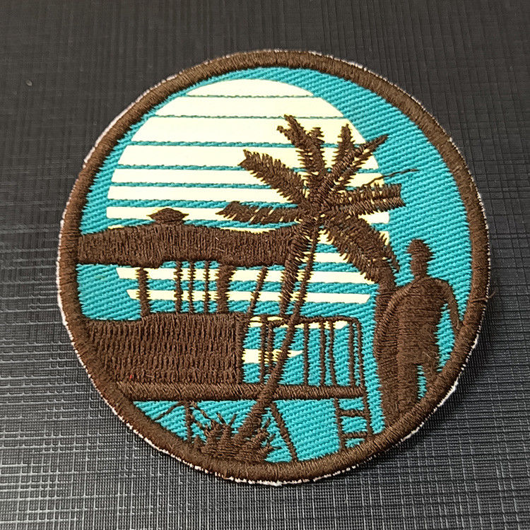 Custom Embroidery Patch 3D Puff LOGO Badges Sew On Iron On Clothing Patches