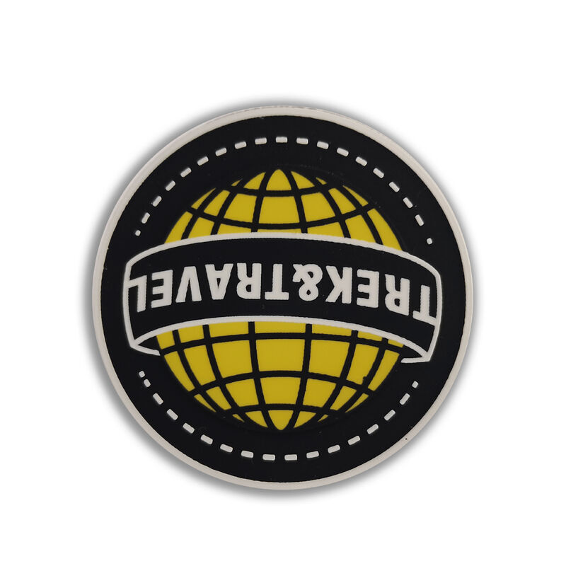 Garment Customized Silicone Thick Heat Transfer Printing LOGO Patch Board 3D Rubber Label Pvc Badge
