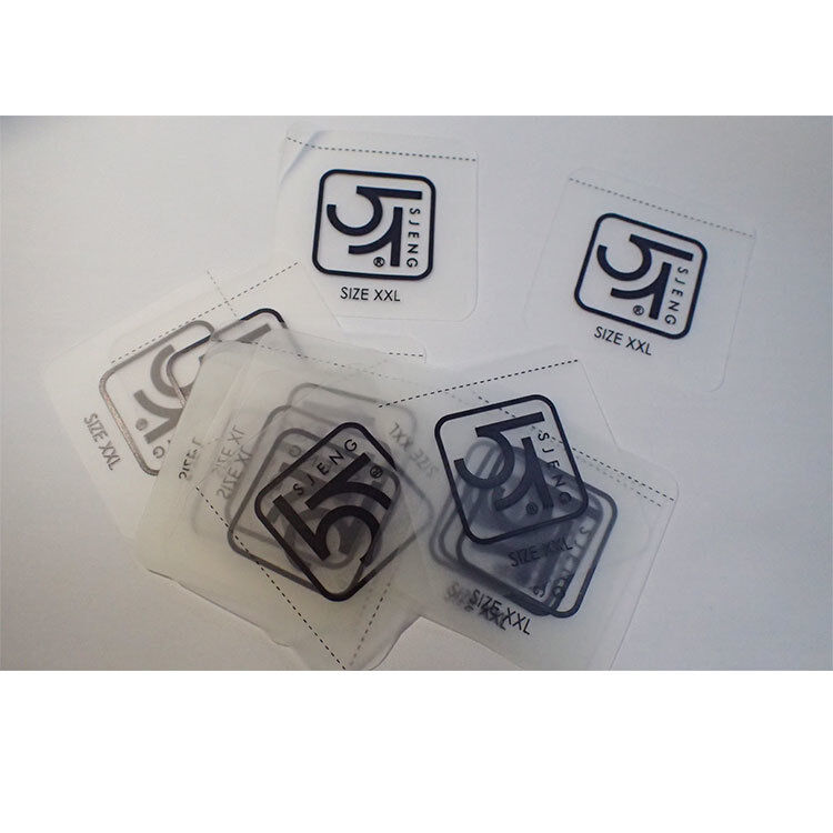 Clothing Label Custom Transparent Label Size Clothing Cotton Printing Trademark Clothing Thermal Transfer Printing
