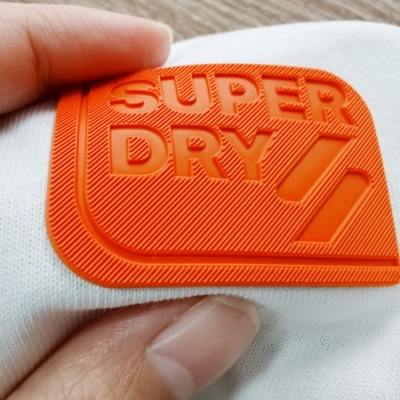 브랜드 팬톤 컬러에게 입히기 위한 3d 실리콘 열 전도 라벨