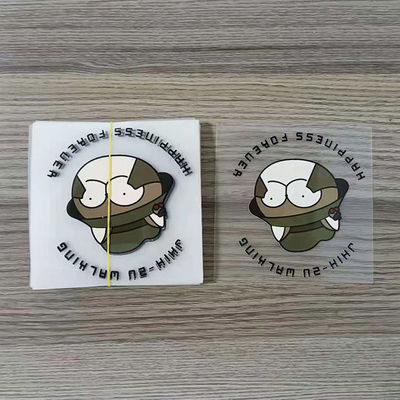 면 의류 세탁 지침 의류용 열전달 넥 라벨